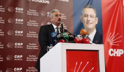 CHP Bursa İl Başkanı Nihat Yeşiltaş: AKP’nin yanında duranlar ahlaktan söz edemez