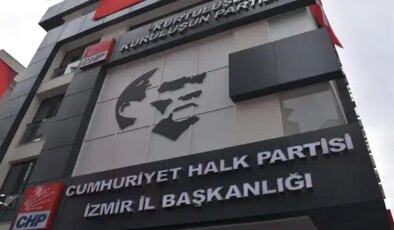 CHP İzmir İl Başkanlığından bayramlaşma törenine iptal