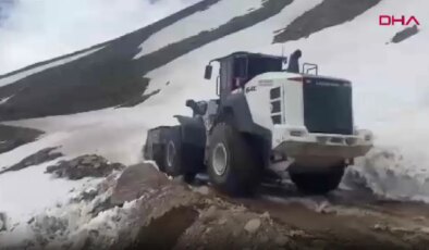 Doğu’nun Çukurova’sı Iğdır’da mayıs ayında karla mücadele
