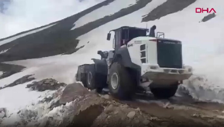 Doğu’nun Çukurova’sı Iğdır’da mayıs ayında karla mücadele