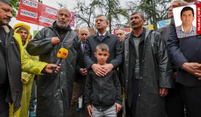 Doruk Madencilik işçilerinin eylemleri Ankara’da devam ediyor: Yağmur altında hak arayışı