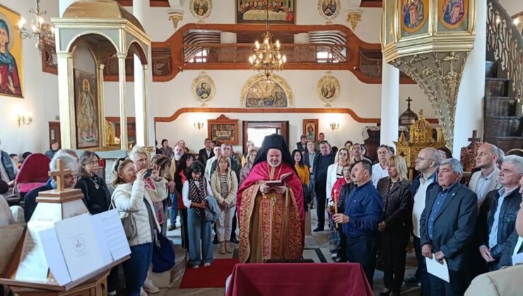 Edirne’de kilisede ‘Yunanca ayin’ gerginliği