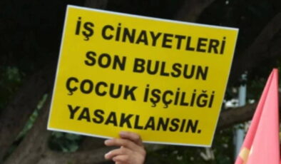 Eğitim-İş: “MESEM kapsamında en az 85 çocuk iş cinayetlerinde hayatını kaybetti”