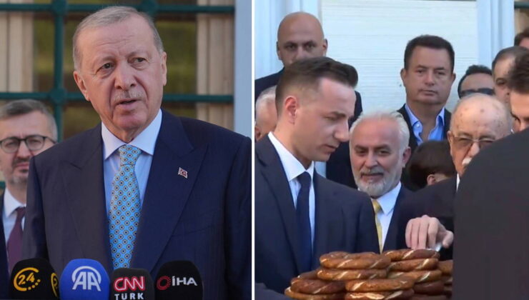 Erdoğan’ın bayram namazında sürpriz isim: Acun Ilıcalı da yanındaydı