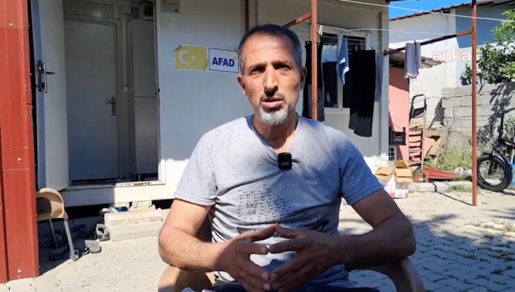 Hatay’da konteynerlerde tahliye endişesi: ‘Evlerimiz teslim edilmeden çıkamayız’