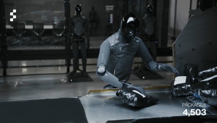 İnsansı robot Helix, canlı yayında 20 saattir fabrikada çalışıyor