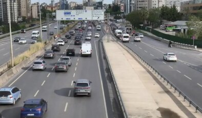 İstanbul’da haftanın ilk iş günü trafik yoğunluğu
