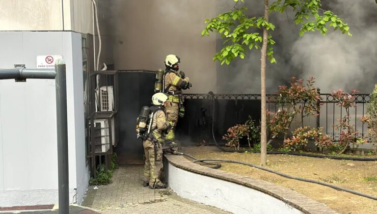 Kağıthane’de metruk binada korkutan yangın