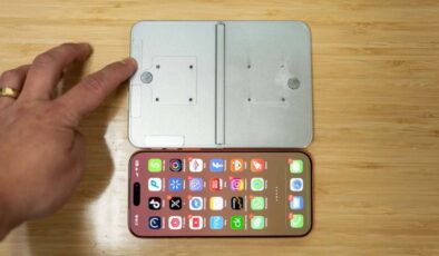 Katlanabilir ekranlı iPhone için yeni görseller ortaya çıktı