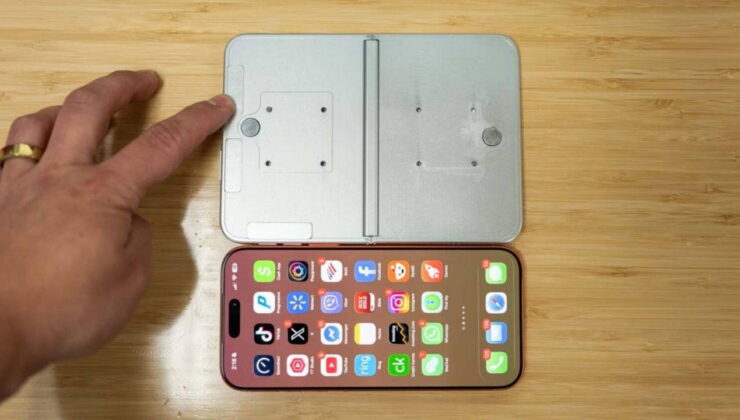 Katlanabilir ekranlı iPhone için yeni görseller ortaya çıktı
