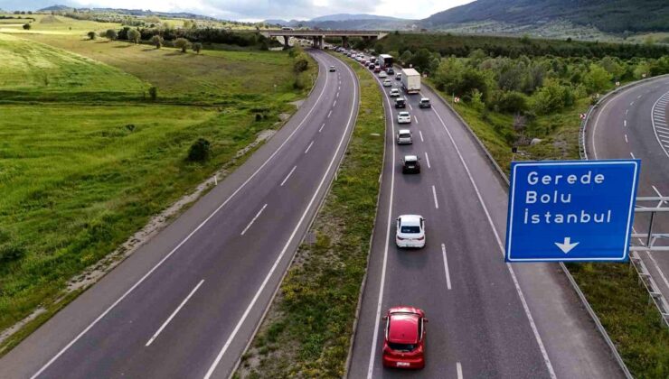 Kemikli Rampaları’nda bayram dönüşü yoğunluğu
