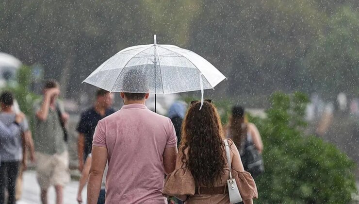 Meteoroloji saat verdi: Kuvvetli sağanak ve fırtına uyarısı