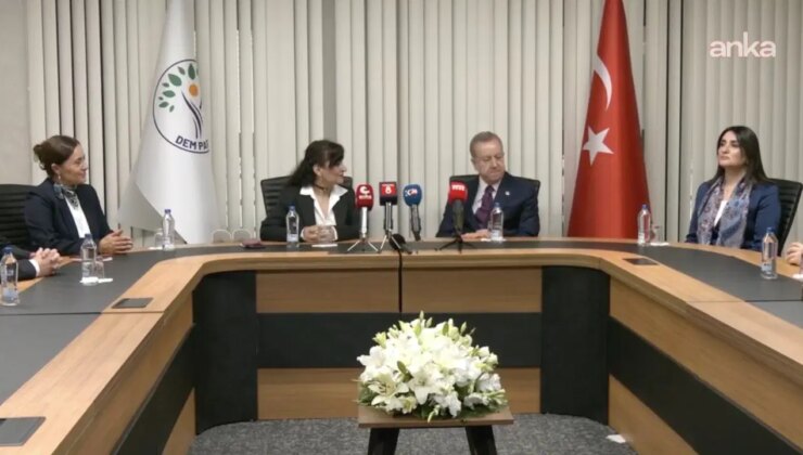 MHP heyetinden DEM Parti’ye bayram ziyareti