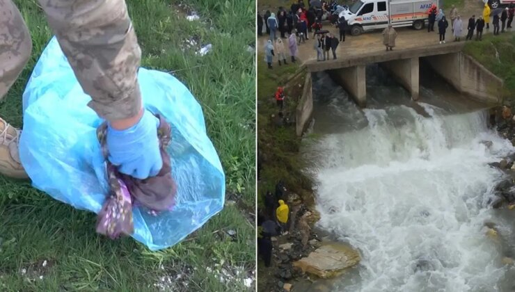 Muş’ta derede kaybolan kadını arama çalışmaları 7. gününde sürüyor: Eşyaları bulundu