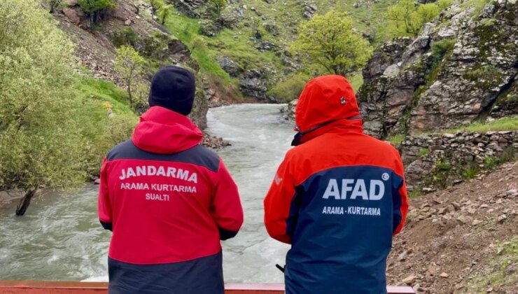 Muş’ta dereye düşen Gülsima aranıyor