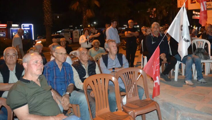 Ortaca’da ‘mutlak butlan’ protestosu: ‘Saray’ın işbirlikçileriyle iş tutanlar bizden değildir’
