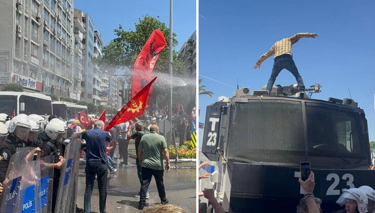 Özgür Özel, İzmir’e çağrı yapmıştı… Cumhuriyet Meydanı ablukaya alındı: TOMA’lı, biber gazlı müdahale başladı!