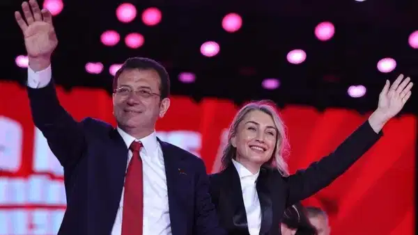 ‘Özgür söz ve özgür seçimler uğruna mücadele…’ İmamoğlu çiftine ‘Özgürlük Savaşçısı’ ödülü