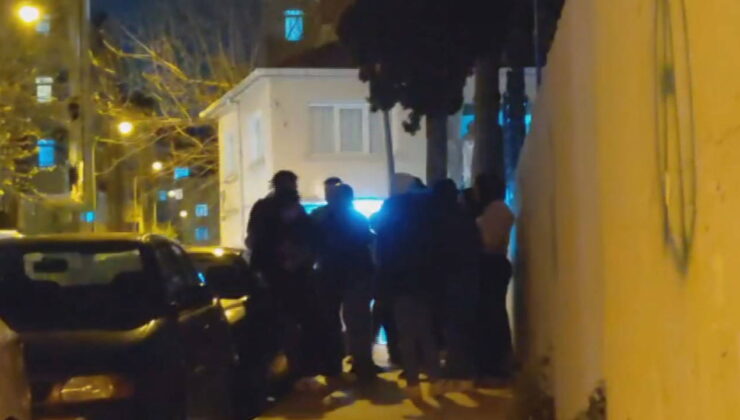Pendik’te asker eğlencesinde iki grup arasında çıkan kavga kamerada