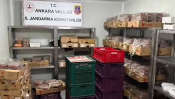 Sofralık değil skandallık! 40 ton kaçak et operasyonu