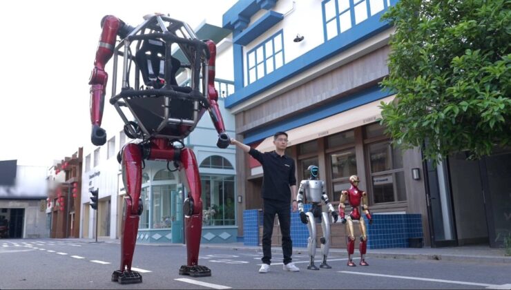 Transformers gerçek oldu:  Çinli Unitree devasa robotu  GD01’i tanıttı