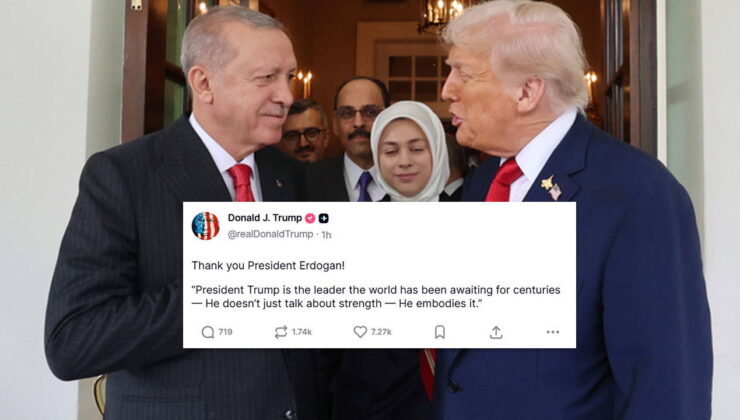 Trump, Erdoğan paylaşımını sildi: Cumhuriyet olayın perde arkasına ulaştı
