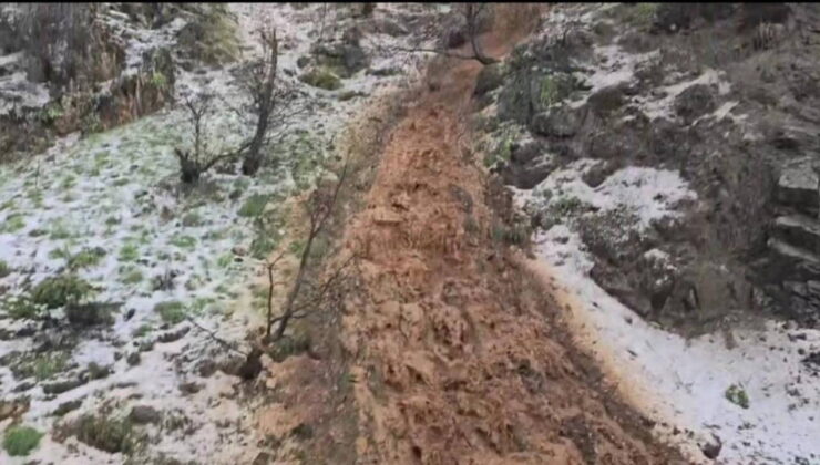 Tunceli’de dolu ve sağanak etkili oldu: Munzur Vadisi’nde sel