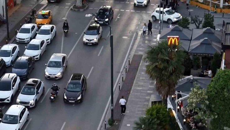 Uyanık motorcu ekiplerden kaçamadı