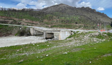 Van Çatak ilçesinde köprü çöktü: 40 haneli mahalle 10 gündür mahsur