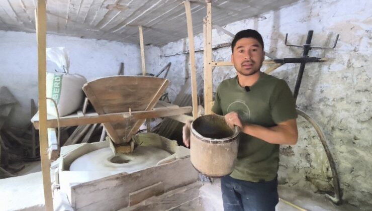 200 yıllık su değirmeni, Toroslar’ın eteklerinde hala dönüyor