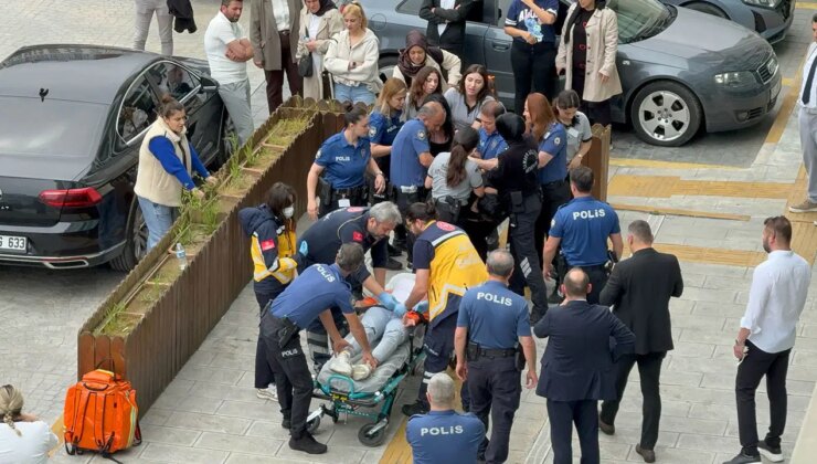 Adliyede olay: Bir kişi intihar girişiminde bulundu, 8 kişi gözaltında!