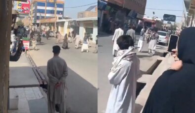 Afganistan’da kıyafet kuralı protestosuna sert müdahale