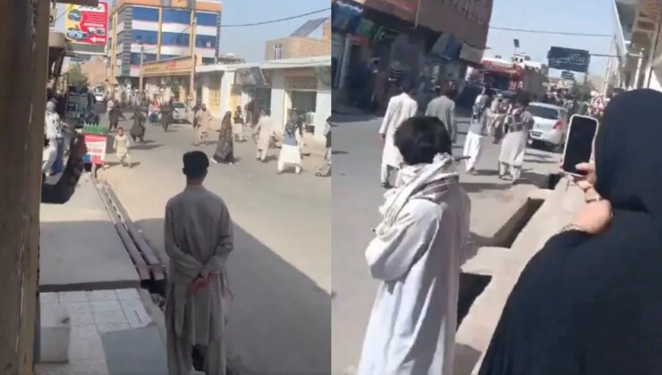Afganistan’da kıyafet kuralı protestosuna sert müdahale