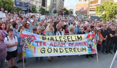 Balıkesir’de ‘mutlak butlana hayır’ eylemi: ‘Butlanı da sultanı da kabul etmiyoruz’
