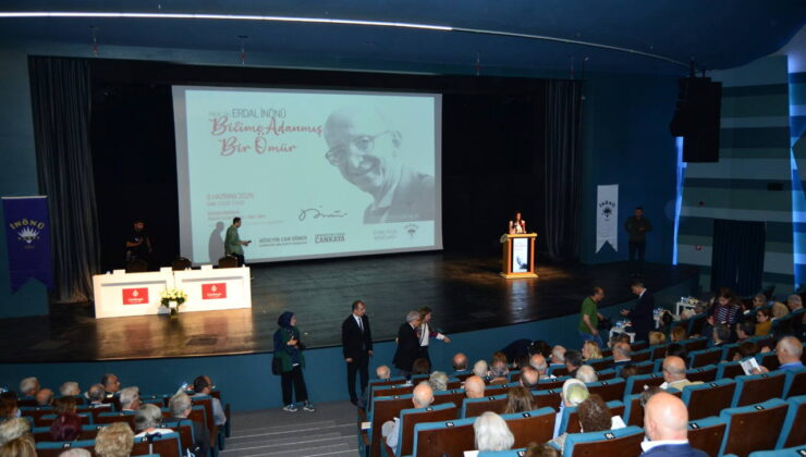 Çankaya’da ‘Bilime Adanmış Bir Ömür’ Prof. Dr. Erdal İnönü sempozyumu: Erdal İnönü 100. doğum gününde anıldı