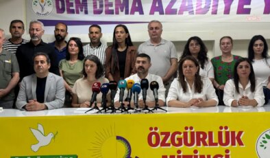 Dem Parti programı açıkladı: Diyarbakır’da terörist elebaşı için özgürlük mitingi