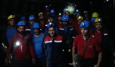 Direnişteki Özşen Madencilik işçileri yer altında açlık grevine başladı
