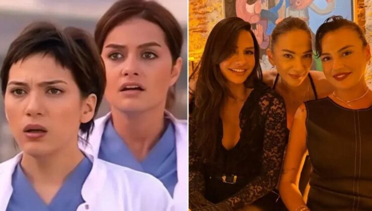Doktorlar dizisinden arkadaşlar! Yasemin Ergene ve Melike Güner buluştu