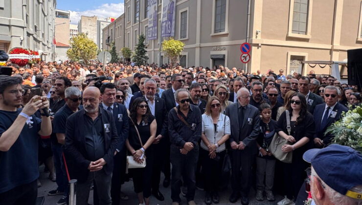 Eski İzmir Barosu Başkanı Özkan Yücel son yolculuğuna uğurlandı
