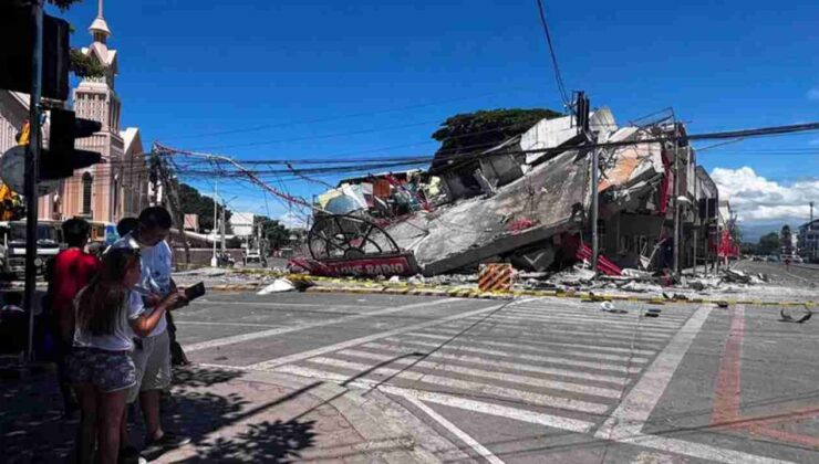 Filipinler’de şiddetli deprem: Binalar yıkıldı, tsunami alarmı verildi