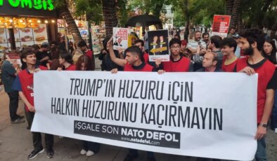 Gençlerden Trump mizansenli NATO tepkisi: Önlemler işgalci olduklarının kanıtı