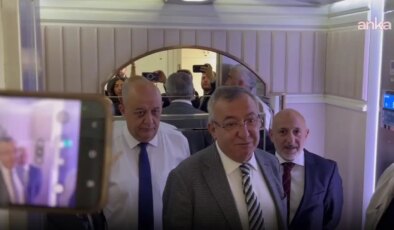 Gürsel Erol, Engin Altay ve Ali Öztunç, Kemal Kılıçdaroğlu’nun ardından Özgür Özel ile görüştü