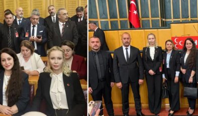İbrahim Tatlıses’in eski eşi Ayşegül Yıldız MHP’ye katıldı