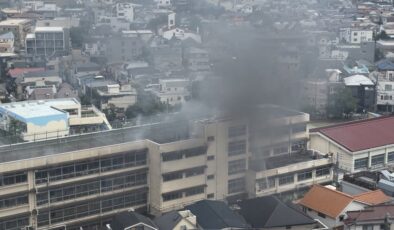 Japonya’da ilkokulda yangın: 8 öğrenci hastaneye kaldırıldı