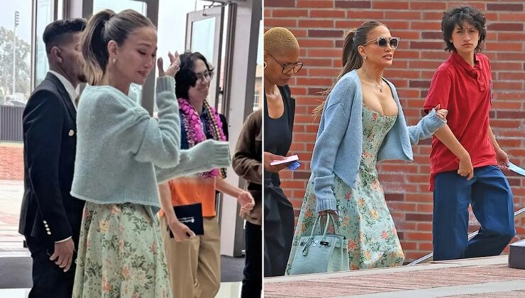 Jennifer Lopez oğlunun mezuniyetinde gözyaşlarını tutamadı: ‘Evden ayrılacaklar’