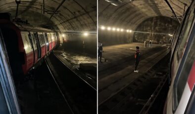 Kadıköy- Sabiha Gökçen metro hattındaki kazanın yeni görüntüleri ortaya çıktı