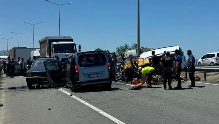 Karadeniz Sahil Yolu’nda ‘ters yön’ kazası: 2 ölü, 3 yaralı