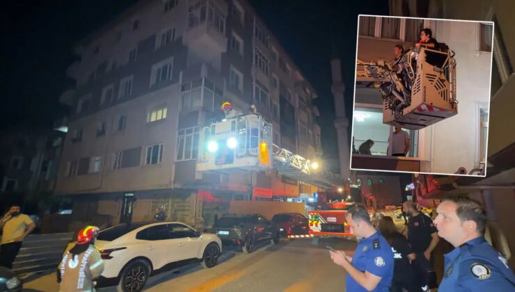 Merdiveni çöktü, kolonlarından ses geldi: Avcılar’da 5 katlı bina tahliye edildi