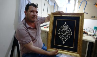 Mersin’de kızının ödeviyle başlayan yolculuk, sanat ustalığına dönüştü
