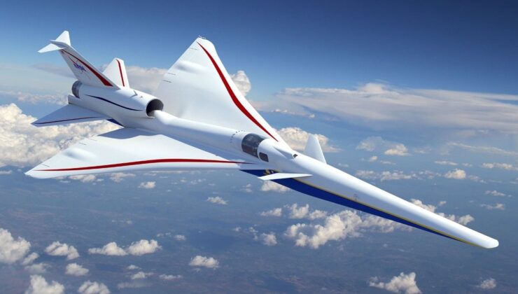 NASA’nın süpersonik uçağı X-59 ses duvarını ilk kez aştı